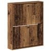 vidaXL Wall-Mounted Shoe Cabinet EDE 71 x 17 x 86 cm Engineered Wood
