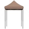 vidaXL Party Tent Folding Brown 200 x 200 x 306 cm Oxford Fabric