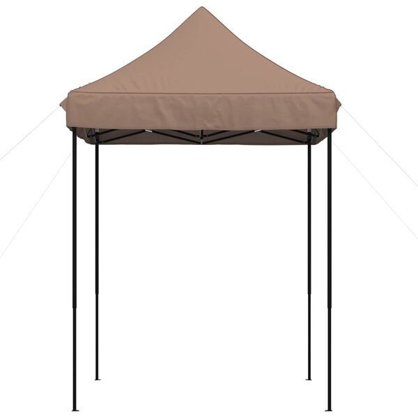 vidaXL Party Tent Folding Brown 200 x 200 x 306 cm Oxford Fabric