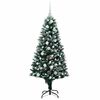 vidaXL Artificial Christmas Tree with 150 LEDs with Stand Green 150 cm