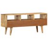 vidaXL TV Cabinet 110x36x50 cm Solid Mango Wood