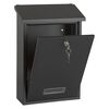 Practo Garden Mailbox Dublin Black