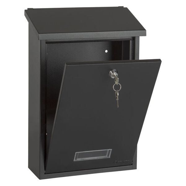 Practo Garden Mailbox Dublin Black