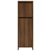 vidaXL Bathroom Cabinet Brown Oak 30x30x95 cm Engineered Wood