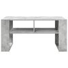 vidaXL Coffee Table Concrete Grey 92 x 49.5 x 45 cm Engineered Wood