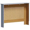 vidaXL Radiator Cover Anthracite 112x19x81.5 cm MDF