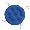 vidaXL Round Cushion Royal Blue &Oslash; 60 x11 cm Oxford Fabric
