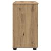 vidaXL Bathroom Cabinet with Drawer Artisan Oak 76.5 x 35 x 64 cm