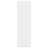 vidaXL Hanging Cabinet White 30 x 31 x 100 cm Engineered Wood