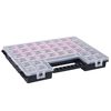 vidaXL Assortment Boxes 2 pcs with Adjustable Dividers 385x283x50 mm Plastic