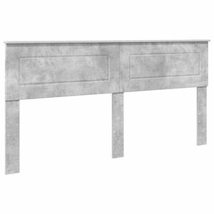 vidaXL Headboard Concrete Grey Engineered wood