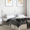 vidaXL Metal Replace Headboard White 180 cm
