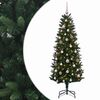 vidaXL Artificial Christmas Tree with Bauble 120 cm 150 LEDs