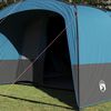 vidaXL Family Tent with Roof Blue and Grey 760 x 645 x 230 cm