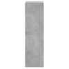 vidaXL Shoe Cabinet Concrete Grey 60x34x116 cm Engineered Wood