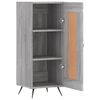 vidaXL Sideboard Grey Sonoma 34.5x34x90 cm Engineered Wood