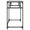 vidaXL Desk Grey Sonoma 100x45x76 cm Engineered Wood and Powder-coated Steel