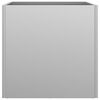 vidaXL Planter Silver 32x30x29 cm Galvanised Steel