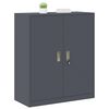 vidaXL Storage Cabinet Anthracite 90 x 40 x 105 cm Steel