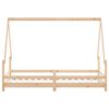 vidaXL Kids Bed Frame 90x190 cm Solid Wood Pine