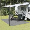 vidaXL Tent Carpet Anthracite 4x3 m