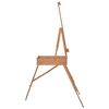 vidaXL Easel Stand 81x121x173 cm Solid Beech Wood