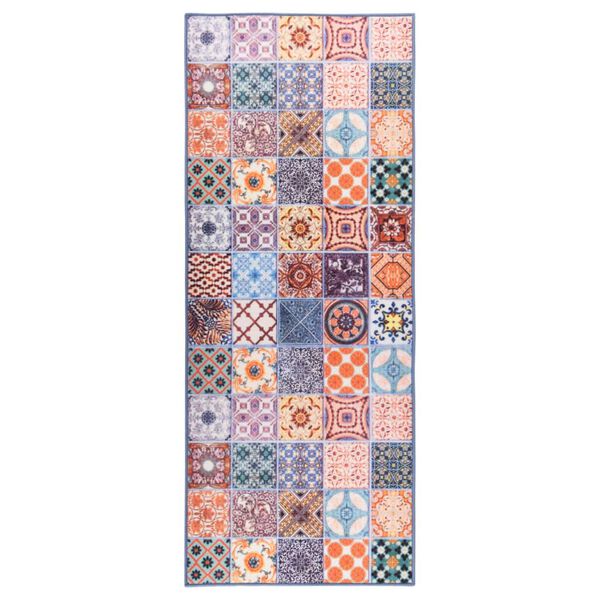 vidaXL Carpet Runner Mosaic 80x200 cm