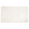 vidaXL Faux Sheepskin Rug TAFALLA White 100 x 200 cm Polyester
