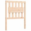 vidaXL Bed Frame without Mattress Small Single Solid Wood Pine