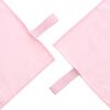 vidaXL Sports Towels 2 pcs Pink 50 x 30 cm Polyester and polyamide