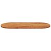 vidaXL Table Top 90x40x3.8 cm Oval Solid Wood Acacia