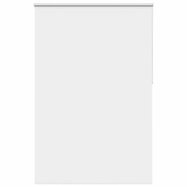 vidaXL Roller Blind Blackout White 150x230 cm Fabric Width 146.6 cm Polyester