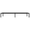 vidaXL Metal Bed Frame without Mattress Black 90x190cm