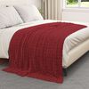 vidaXL Throw Blankets 6 pcs Bordeaux Red 200 x 150 cm Fleece