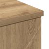 vidaXL Bathroom Cabinet with Drawer Artisan Oak 30 x 35 x 80 cm