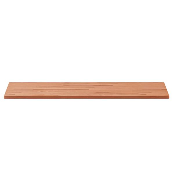 vidaXL Bathroom Countertop 100x50x1.5 cm Solid Wood Beech