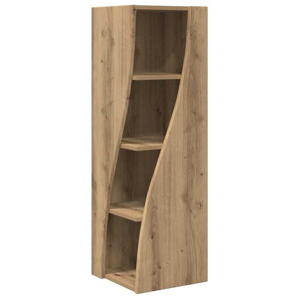 vidaXL Corner Cabinet Artisan Oak 32x32x102cm Engineered Wood