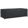 vidaXL Furniture Cover Plain Black 300 x 110 x 70 cm 210D