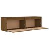 vidaXL Wall Cabinets 2 pcs Honey Brown 60x30x35 cm Solid Pinewood
