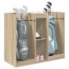 vidaXL Golf Cabinet Plain Sonoma Oak 102 x 45 x 85.5 cm
