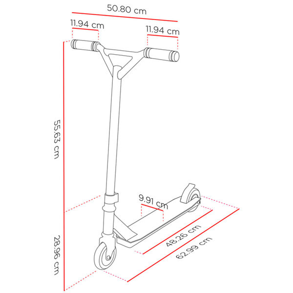 Street Surfing Stunt Scooter Torpedo Poison