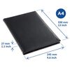 rillstab Display Book A4 Ambassador Luxe 30 Pockets Black