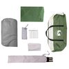 vidaXL Camping Tent Dome 4-Person Green Waterproof