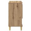 vidaXL Sideboards 2 pcs Artisan Oak 60 x 35 x 70 cm Engineered Wood
