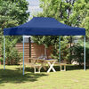 vidaXL Professional Folding Party Tent 3x4 m Steel Blue