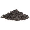 vidaXL Volcanic Rocks 25 kg Black 1-2 cm