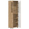 vidaXL Highboard Artisan Oak 60 x 35 x 182 cm Engineered Wood