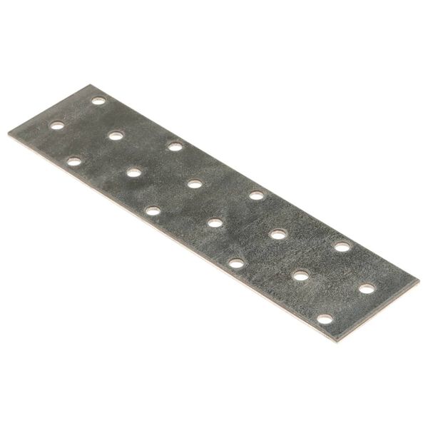 vidaXL Perforated Plates 60 pcs 2 mm 160x40 mm Galvanised Steel