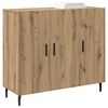 vidaXL Sideboard Artisan Oak 90 x 34 x 80 cm Engineered Wood