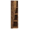 vidaXL Corner Cabinet Old Wood 27.5x27x102cm Engineered Wood